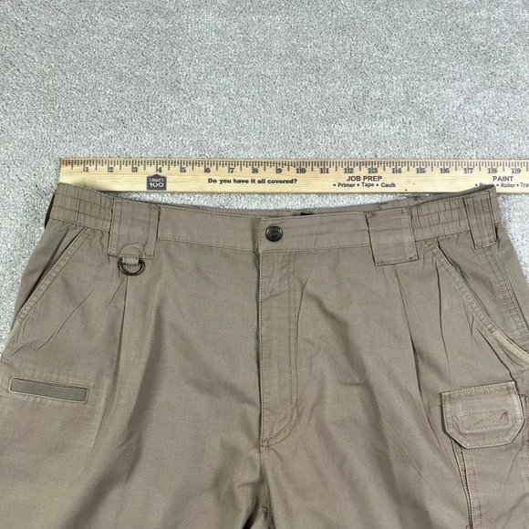 5.11 Tactical TAC-143 Ripstop Cargo Pants Men's 38x32 (38x31) Utility Work Khaki - Picture 7 of 10